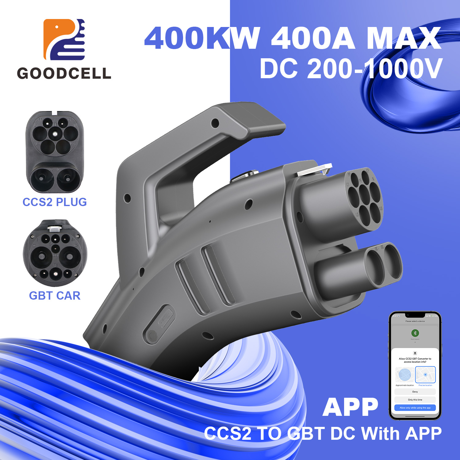 Adattatore per caricabatterie  - Gb/T To Ccs2 200A Fast Charging Adapter recensione e prezzo